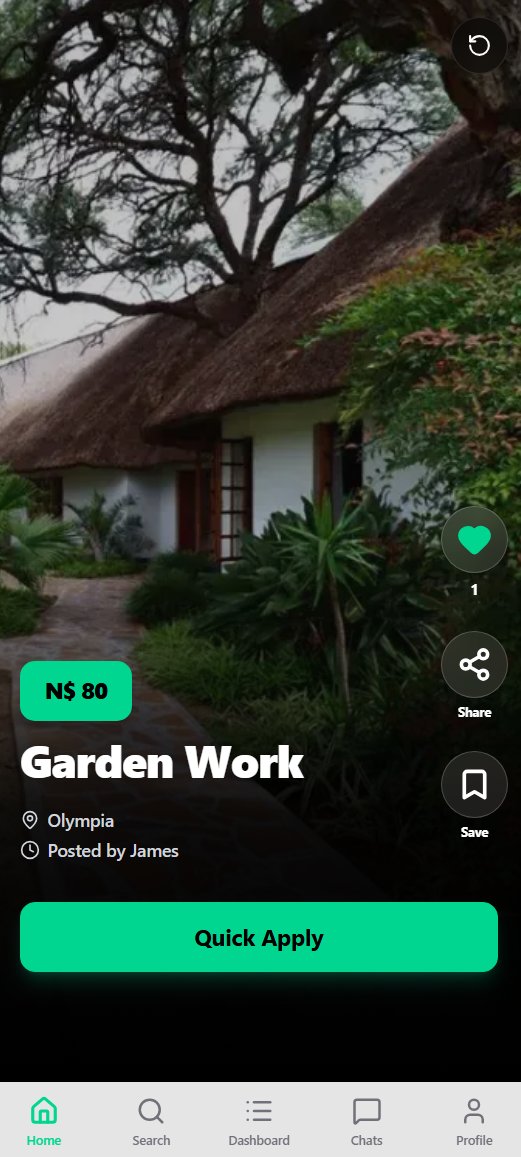 SkoffelJobs App Interface